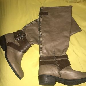 Pink and Pepper Riding Boots-Size 10